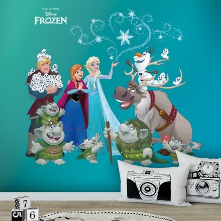 Η παρέα της Frozen Ταπετσαρία Τοίχου