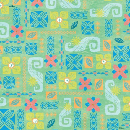 Flowers pattern, Moana