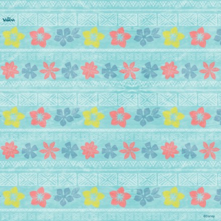 Blue pattern from Moana