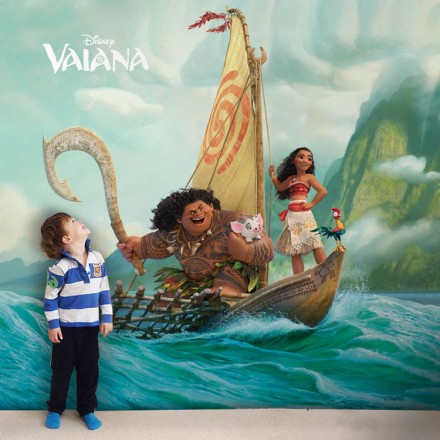 Άγρια Moana & Maui Ταπετσαρία Τοίχου