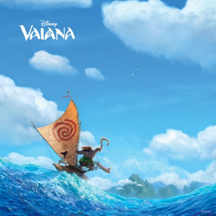 Η Moana και ο Mαui στα κύματα