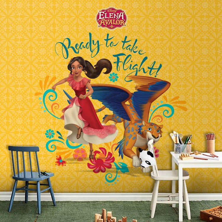 Ταπετσαρία Τοίχου Ready to take flight, Elena of Avalor