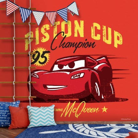 Piston Cup, Cars Ταπετσαρία Τοίχου