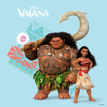 Happy time with Maui and Moana