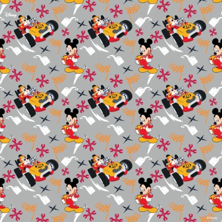 Mickey Mouse στο αγωνιστικό αυτοκίνητο!