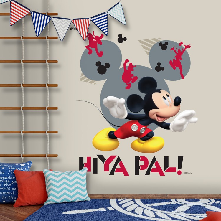 Ταπετσαρία Τοίχου Hey Pal, Mickey Mouse!