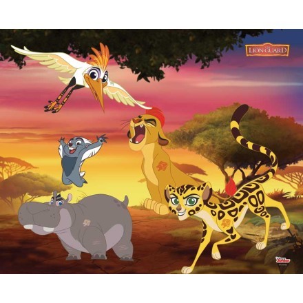 Kion, Bunga, Fuli, Beshte, The Lion Guard