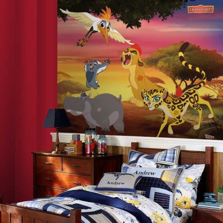 Kion, Bunga, Fuli, Beshte, The Lion Guard Ταπετσαρία Τοίχου