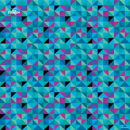 Frozen Blue pattern