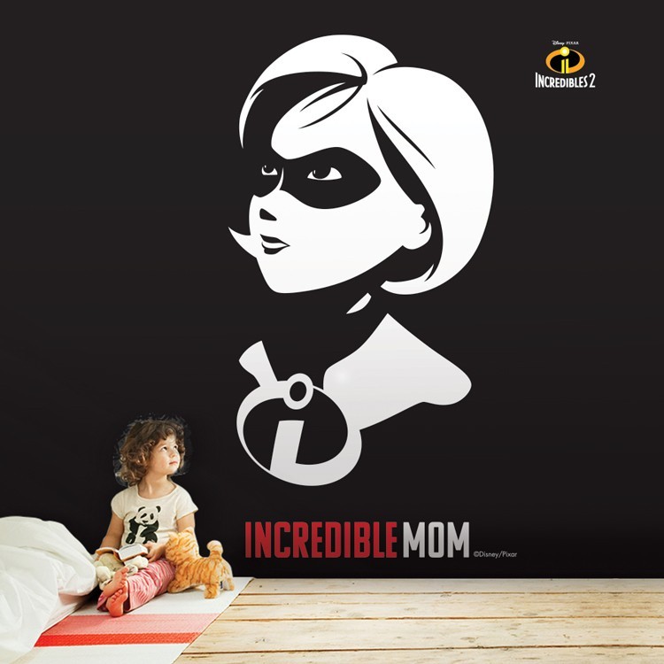 Ταπετσαρία Τοίχου Incredible Mom, The Incredibles!