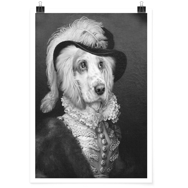 40 x 50 εκ Βασιλικός σκύλος - Αφίσα-Poster