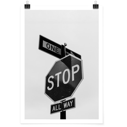 Πινακίδα Stop - Poster-Αφίσα