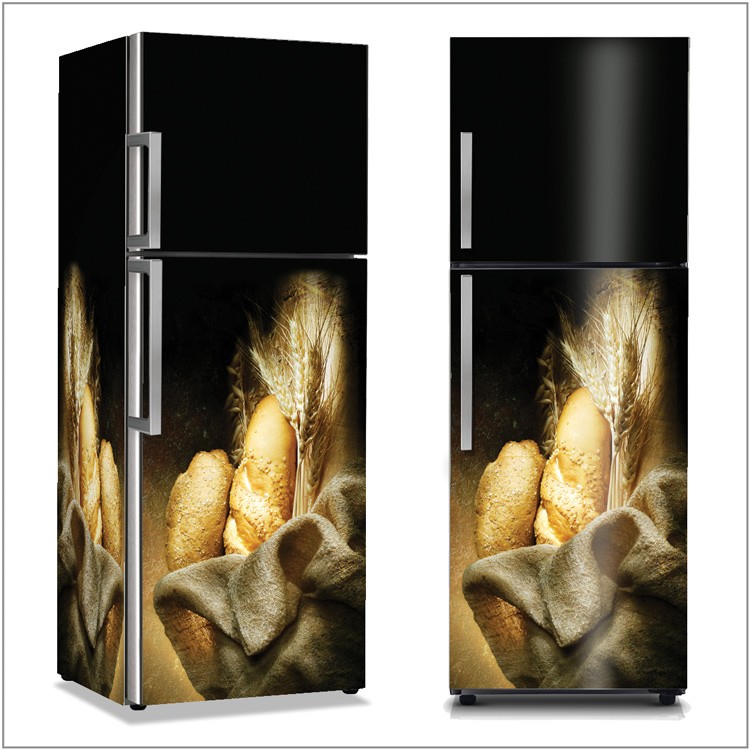 60 x 160 εκ Ψωμί με στάχυα - Αυτοκόλλητο ψυγείου