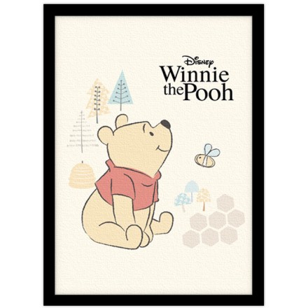 Γλυκός  Winnie the pooh! Πίνακας σε Καμβά