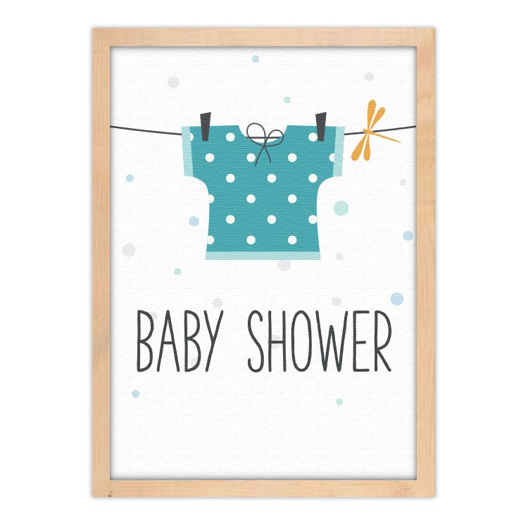 Πίνακας σε Καμβά Baby shower