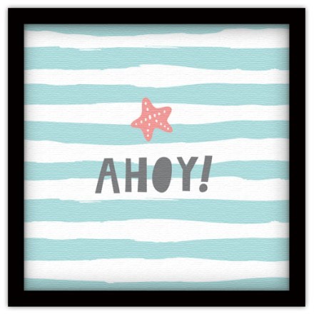 Ahoy! Πίνακας σε Καμβά