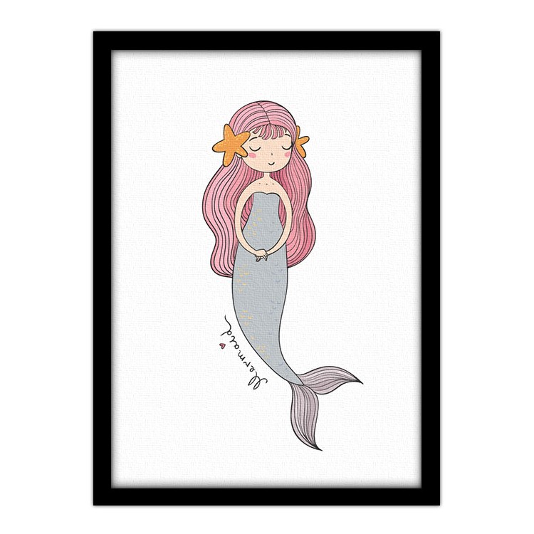 Πίνακας σε Καμβά Mermaid