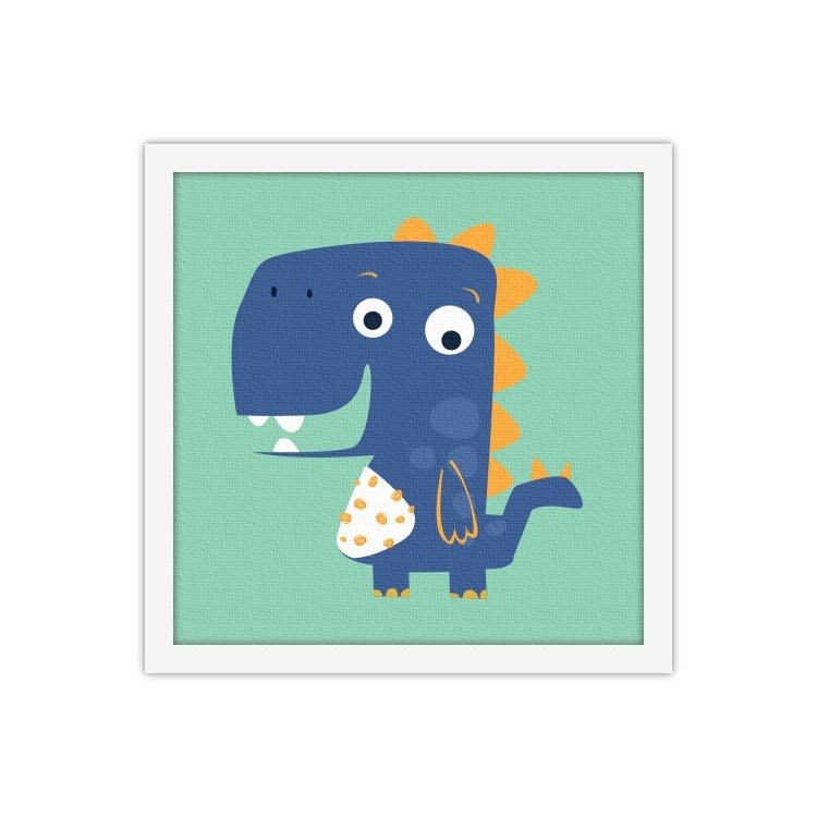 Πίνακας σε Καμβά Μικρός δεινόσαυρος