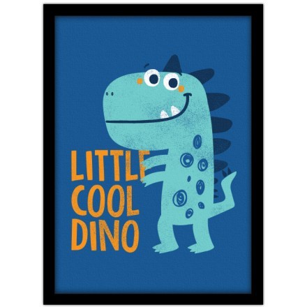 Little cool dino Πίνακας σε Καμβά