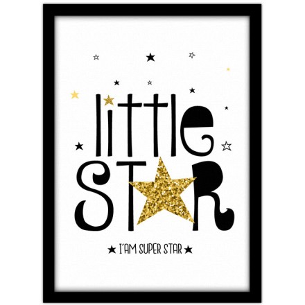 Little superstar Πίνακας σε Καμβά