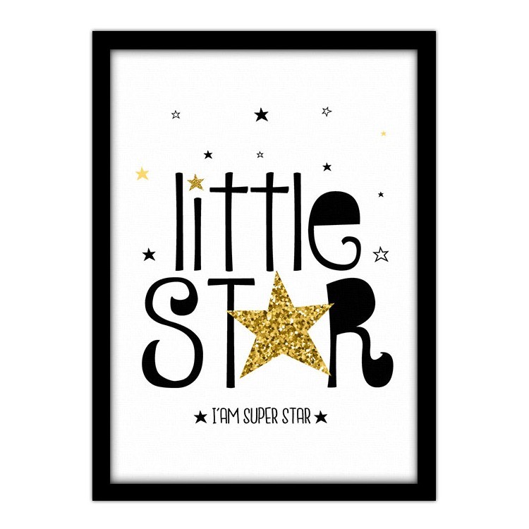 Πίνακας σε Καμβά Little superstar