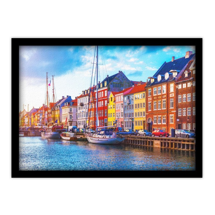 Πίνακας σε Καμβά Κανάλι στη Κοπενχάγη