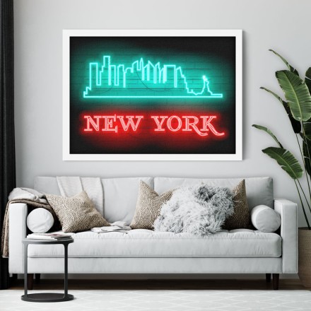 New York vector graphic