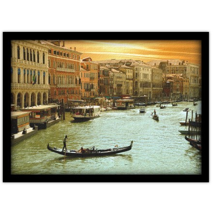 Βενετία-Μεγάλο Κανάλι Πίνακας σε Καμβά