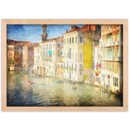 Κανάλι της Βενετίας, Ιταλία Πίνακας σε Καμβά