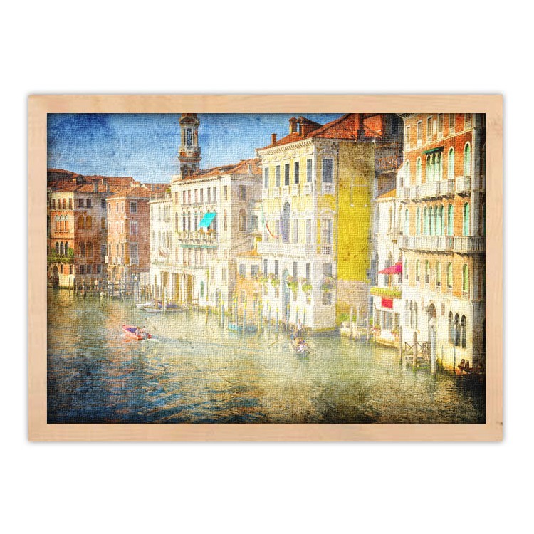 Πίνακας σε Καμβά Κανάλι της Βενετίας, Ιταλία