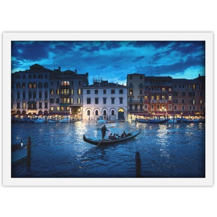 Μεγάλο Κανάλι της Βενετίας το βράδυ Πίνακας σε Καμβά