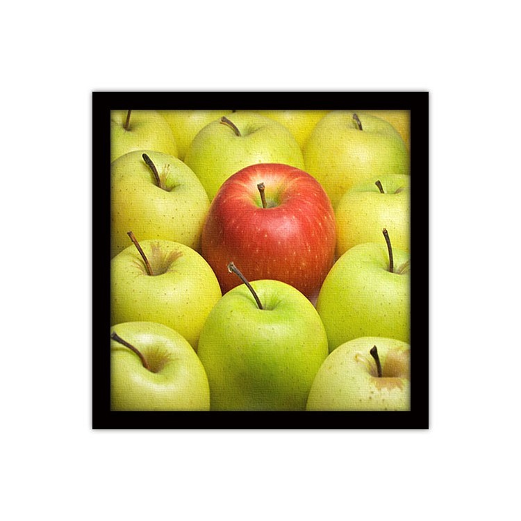 Πίνακας σε Καμβά Φρέσκα μήλα