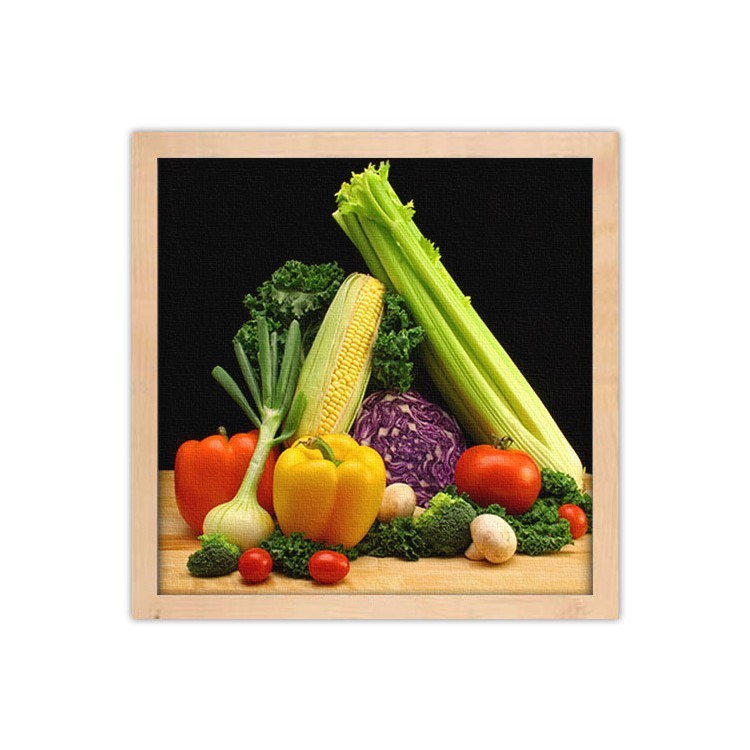 Πίνακας σε Καμβά Φρέσκα πολύχρωμα λαχανικά