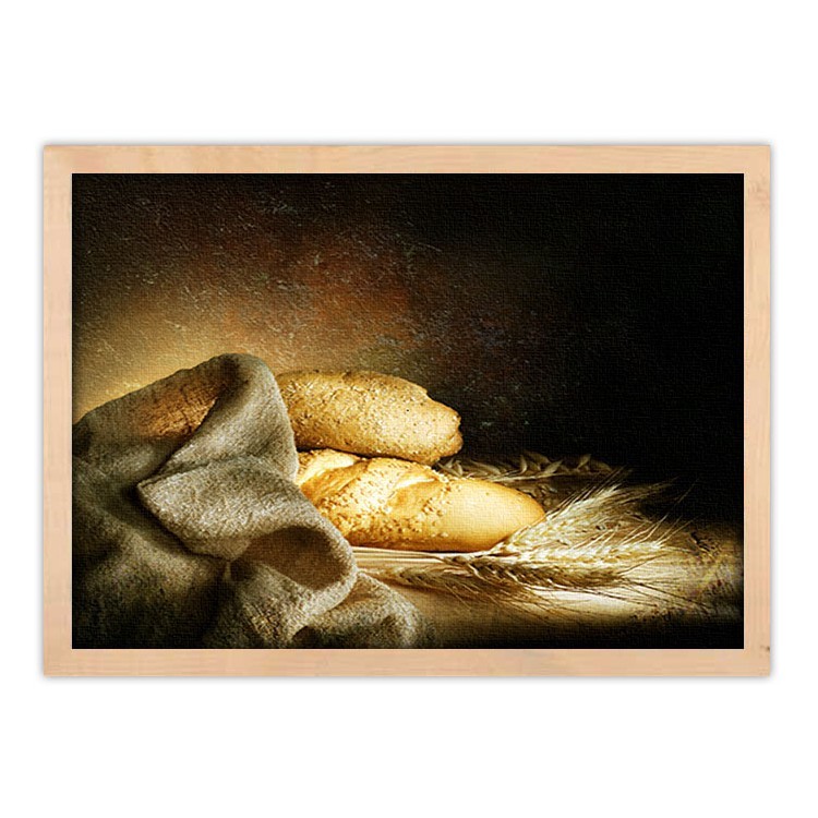 Πίνακας σε Καμβά Στάχυα και ψωμί
