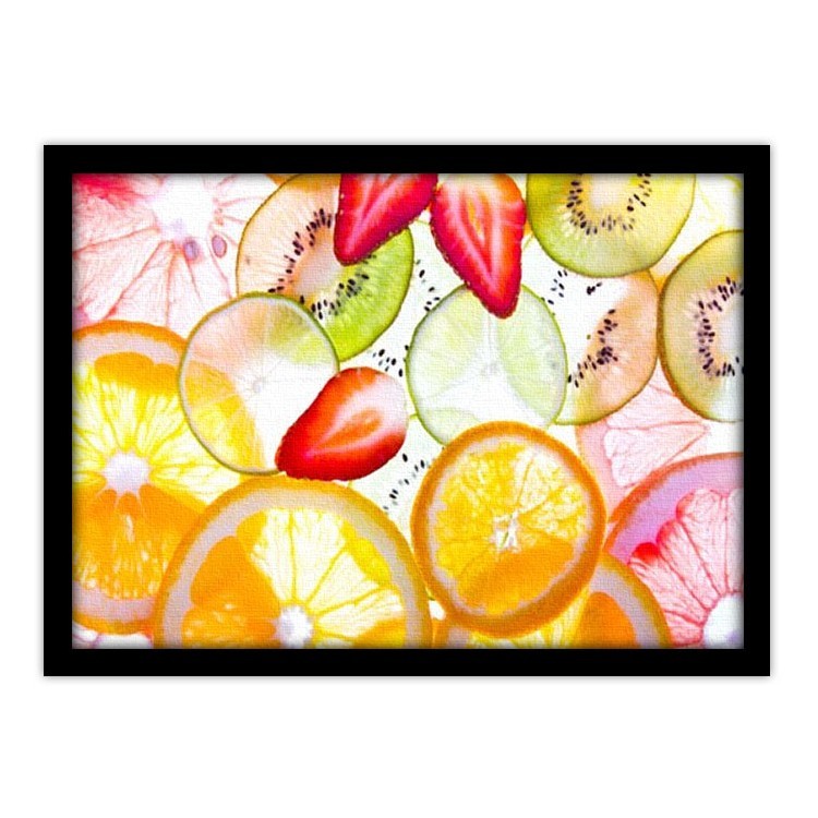 Πίνακας σε Καμβά Φέτες φρούτων