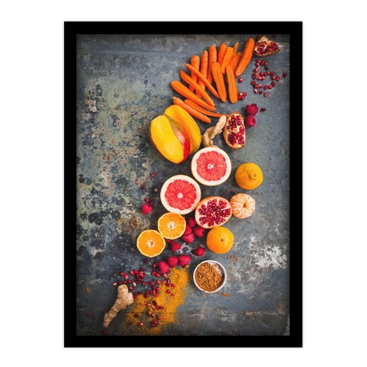 Πίνακας σε Καμβά Τροπικά φρούτα