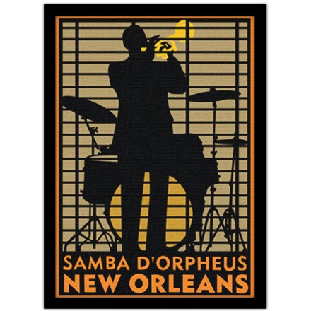 Samba d' orpheus New Orleans Πίνακας σε Καμβά
