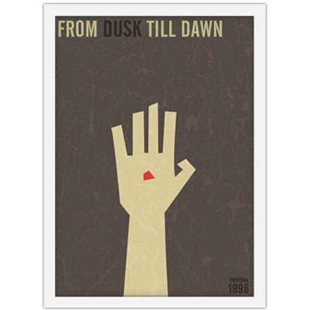 Παλιά πόστερς From dusk till dawn Πίνακας σε Καμβά