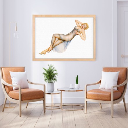 Pin up αισθησιακή γυναίκα