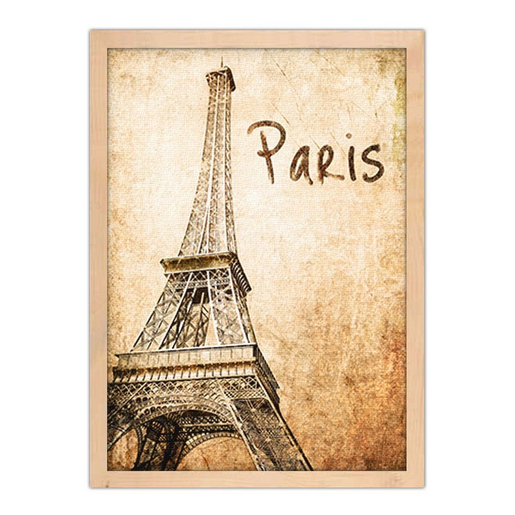 Πίνακας σε Καμβά Ταχυδρομική κάρτα, Παρίσι