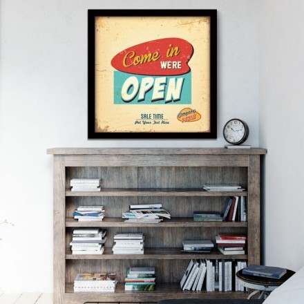 Retro sale label