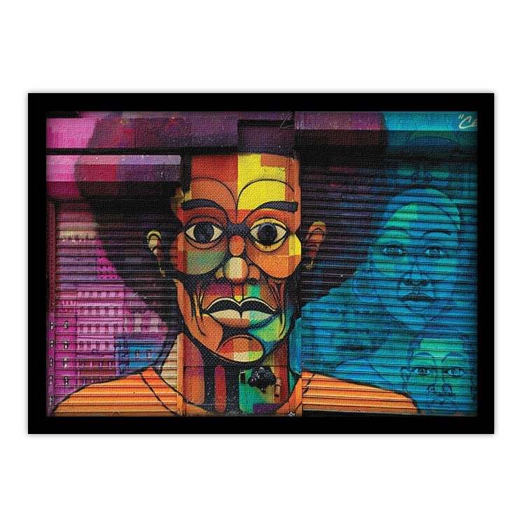 Πίνακας σε Καμβά Αφρικανός άντρας