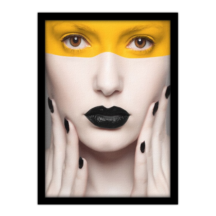 Πίνακας σε Καμβά High Fashion Bold Makeup