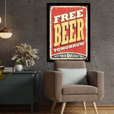 Free beer tomorrow