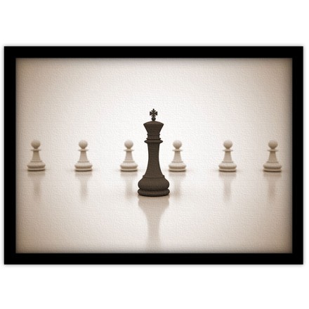 Σκάκι Πίνακας σε Καμβά