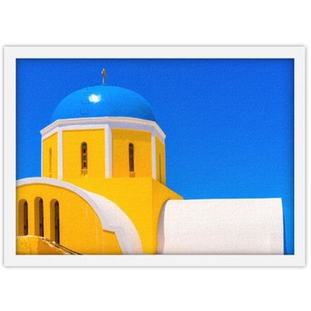 Εκκλησάκι Πίνακας σε Καμβά