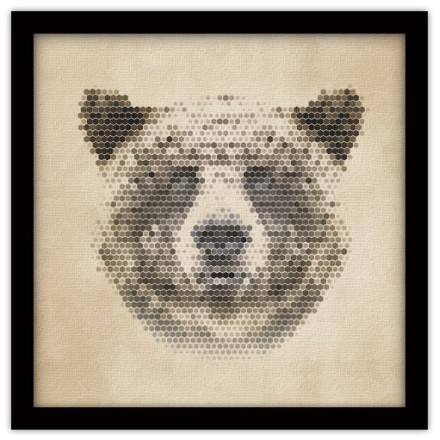 Αρκούδα Πίνακας σε Καμβά