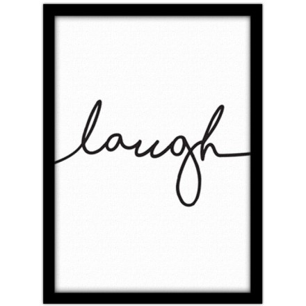 Laugh Πίνακας σε Καμβά
