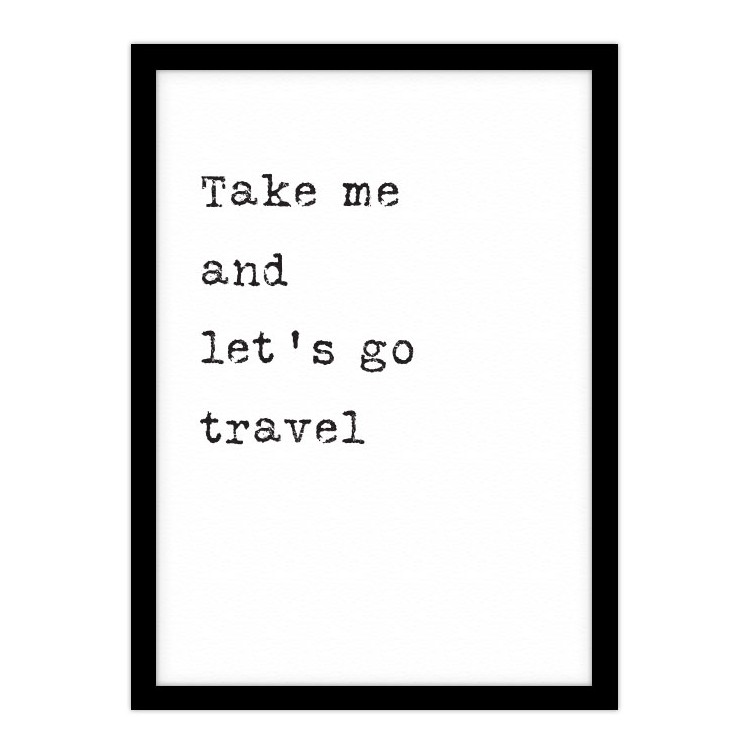 Πίνακας σε Καμβά Let's go travel