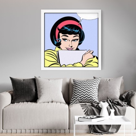 Pop art κορίτσι